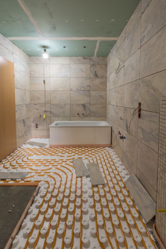Bathroom Renovation Featuring Underfloor Heating